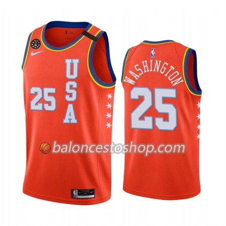 Camiseta Hombre NBA Charlotte Hornets P. J. Washington 25 Nike 2020 Rising Star Swingman
